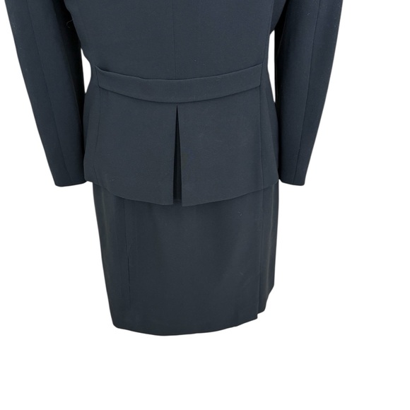 Ann Taylor Classic Black Blazer & Skirt Work Set Size 12P - Picture 5 of 8